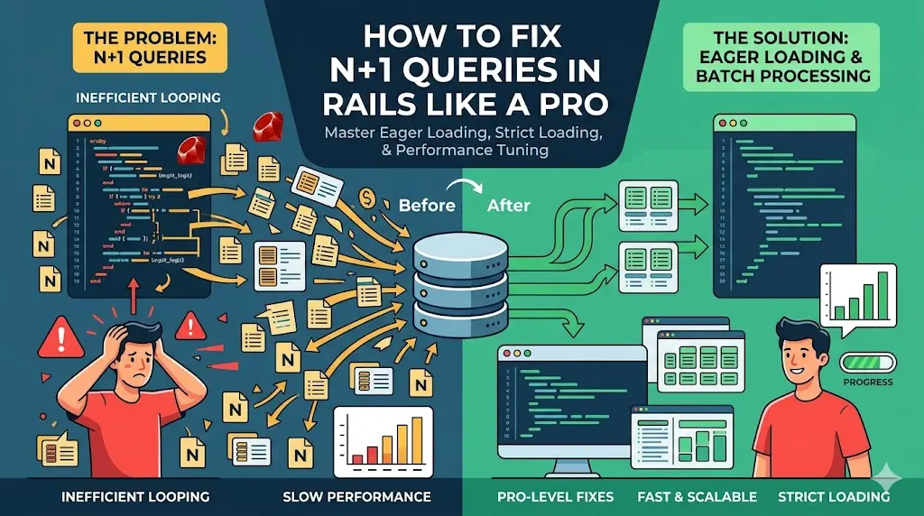 How to Fix N+1 Queries in Rails Like a Pro